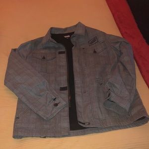 •Men’s Medium Plaid Jacket•